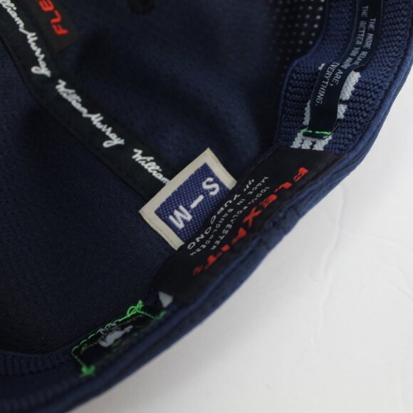 William Murray Golf Hat Cap Size S/M Flex Stretch Fitted Blue Plaid UV Golfer - Picture 8 of 8